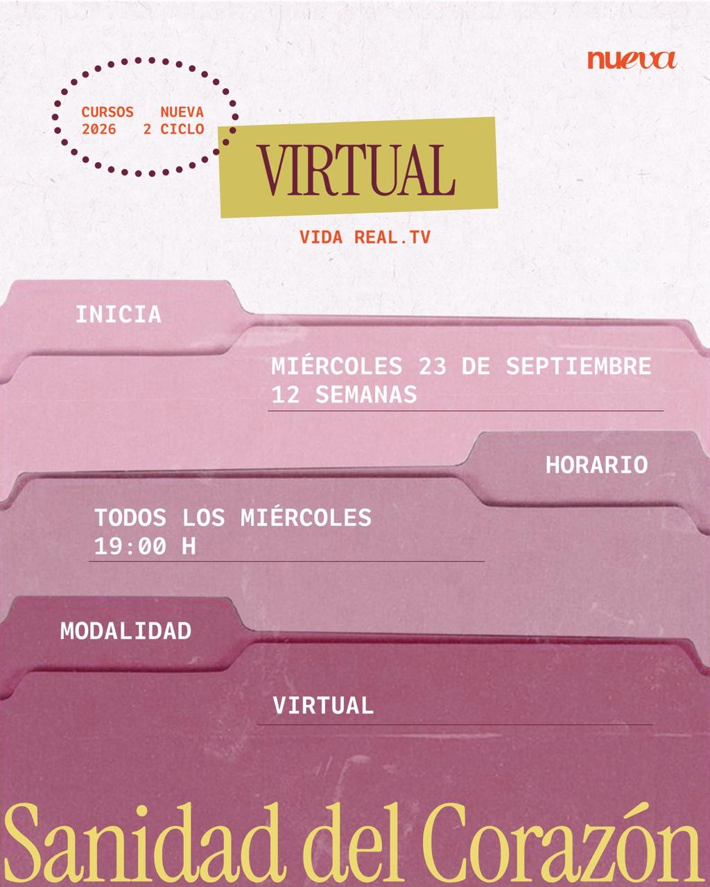 Curso Sanidad del Corazón
