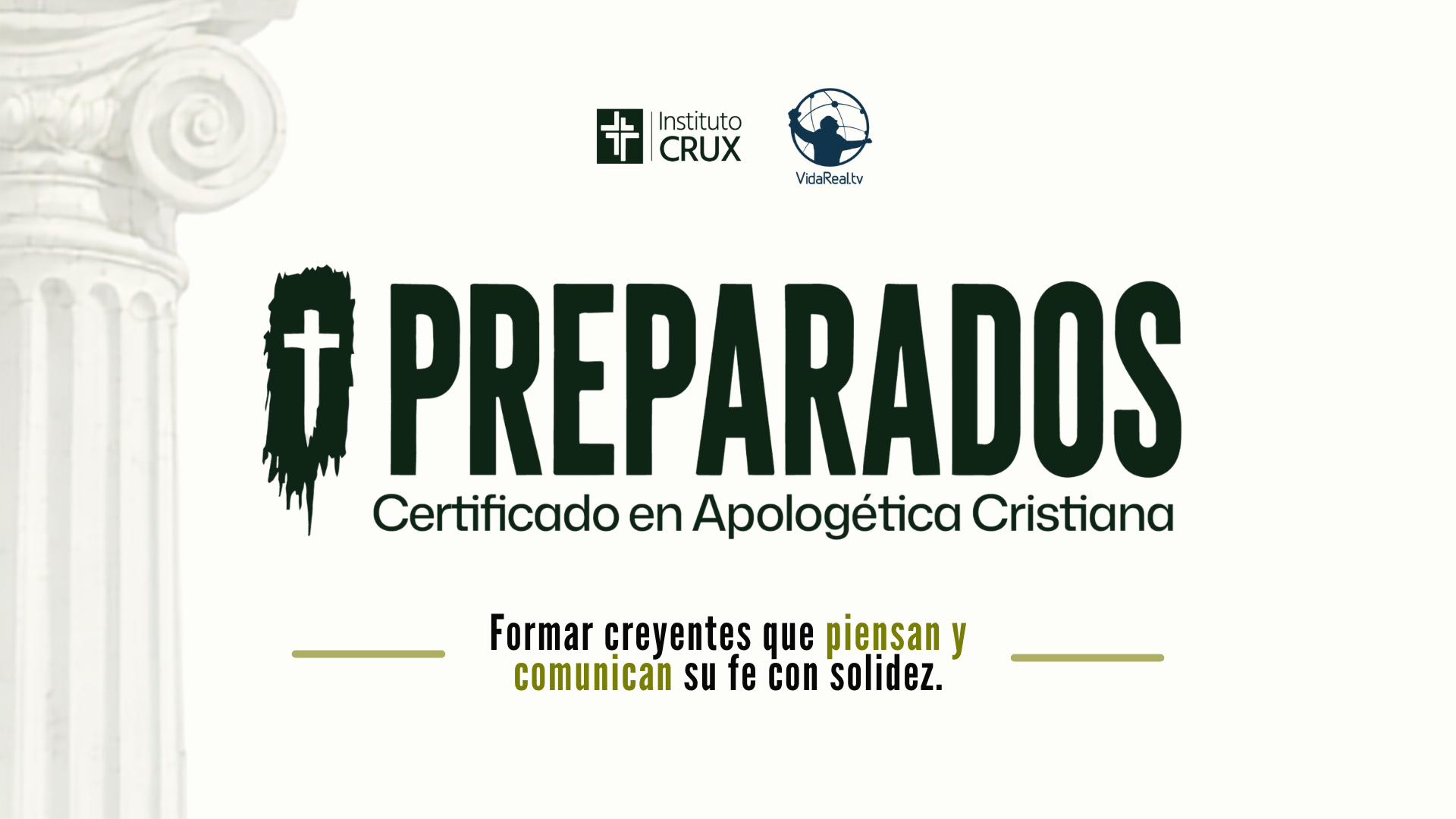 PREPARADOS — Certificado en Apologética Cristiana